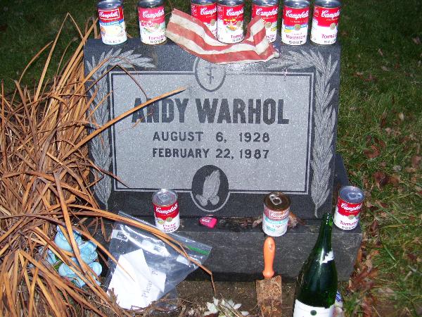 Tomba di Andy Warhol